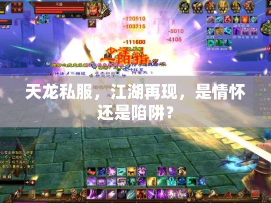 天龙私服，江湖再现，是情怀还是陷阱？