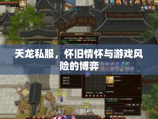 天龙私服，怀旧情怀与游戏风险的博弈
