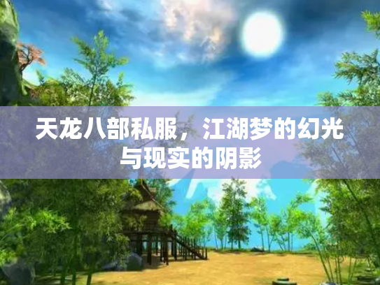 天龙八部私服，江湖梦的幻光与现实的阴影