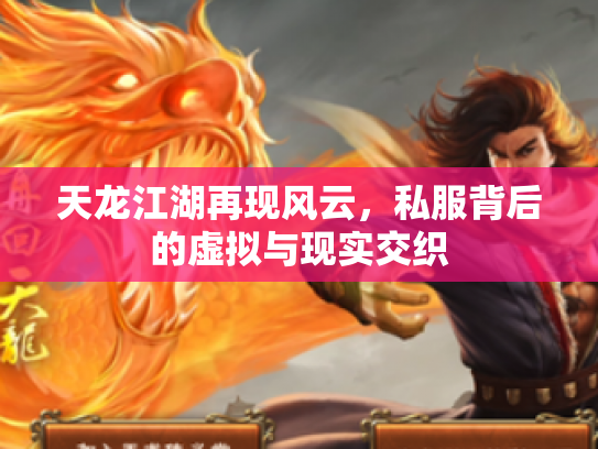 天龙江湖再现风云，私服背后的虚拟与现实交织