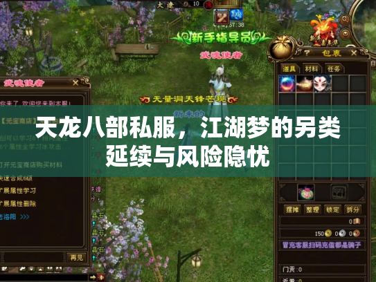 天龙八部私服，江湖梦的另类延续与风险隐忧