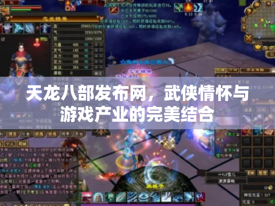 天龙八部发布网，武侠情怀与游戏产业的完美结合