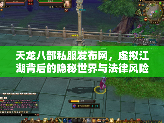 天龙八部私服发布网，虚拟江湖背后的隐秘世界与法律风险