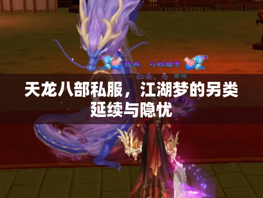 天龙八部私服，江湖梦的另类延续与隐忧