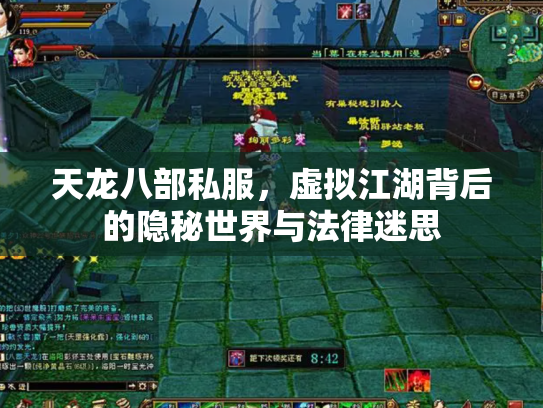 天龙八部私服，虚拟江湖背后的隐秘世界与法律迷思