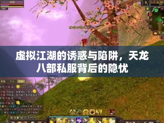 虚拟江湖的诱惑与陷阱，天龙八部私服背后的隐忧