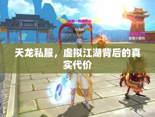 天龙私服，虚拟江湖背后的真实代价