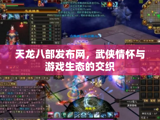 天龙八部发布网，武侠情怀与游戏生态的交织