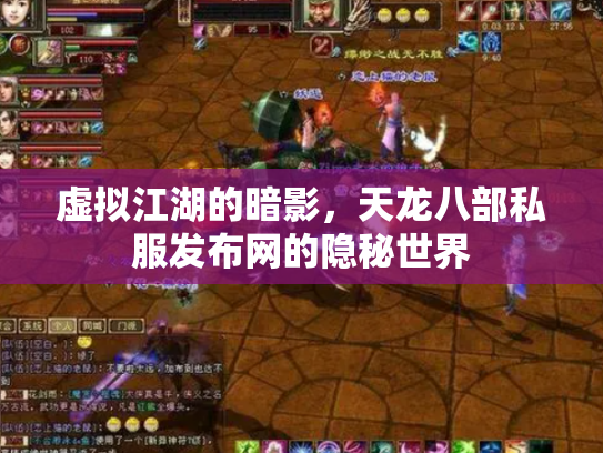 虚拟江湖的暗影，天龙八部私服发布网的隐秘世界