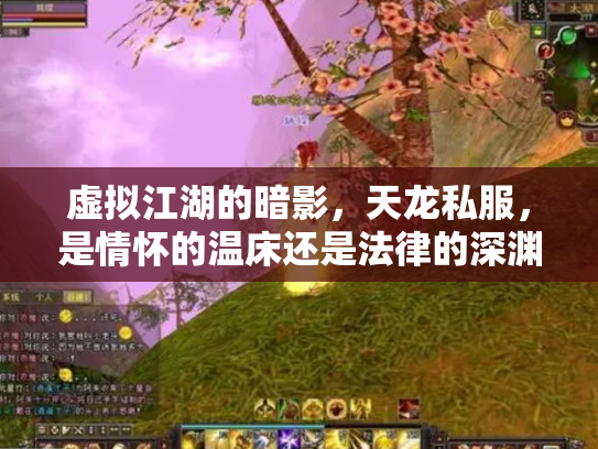 虚拟江湖的暗影，天龙私服，是情怀的温床还是法律的深渊？