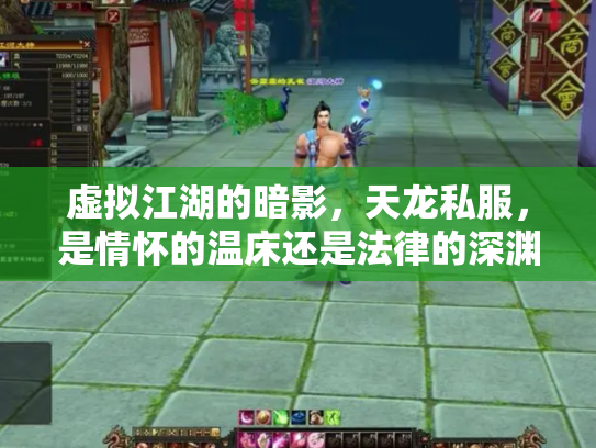 虚拟江湖的暗影，天龙私服，是情怀的温床还是法律的深渊？