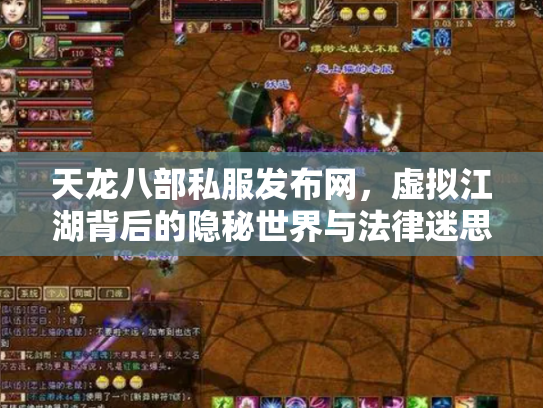 天龙八部私服发布网，虚拟江湖背后的隐秘世界与法律迷思