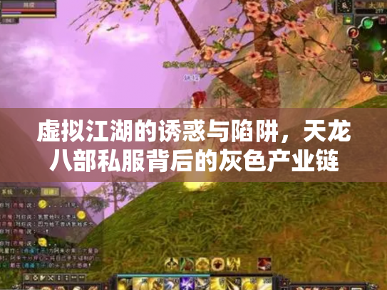 虚拟江湖的诱惑与陷阱，天龙八部私服背后的灰色产业链