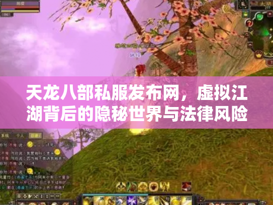 天龙八部私服发布网，虚拟江湖背后的隐秘世界与法律风险