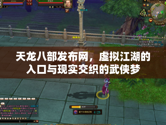 天龙八部发布网，虚拟江湖的入口与现实交织的武侠梦