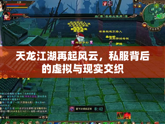 天龙江湖再起风云，私服背后的虚拟与现实交织