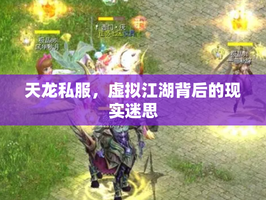 天龙私服，虚拟江湖背后的现实迷思