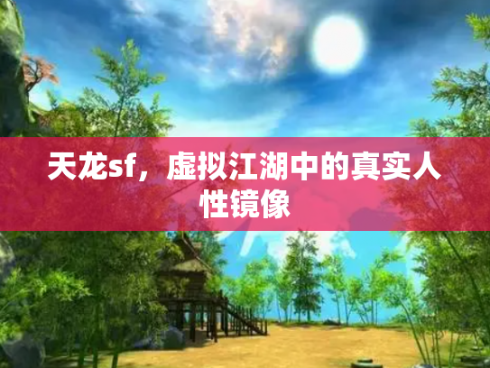 天龙sf，虚拟江湖中的真实人性镜像