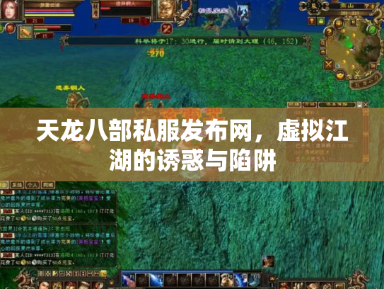 天龙八部私服发布网，虚拟江湖的诱惑与陷阱