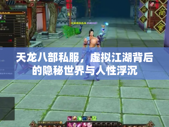 天龙八部私服，虚拟江湖背后的隐秘世界与人性浮沉