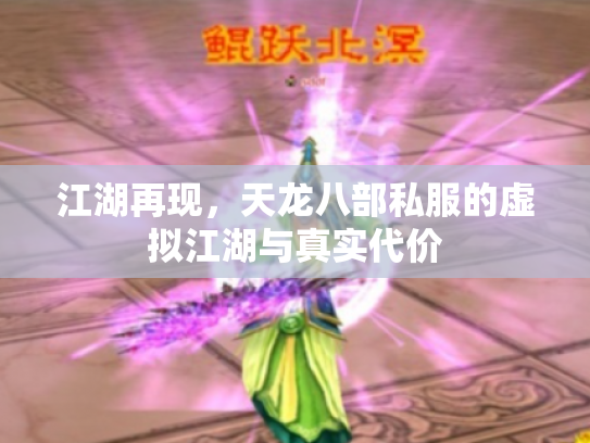 江湖再现，天龙八部私服的虚拟江湖与真实代价
