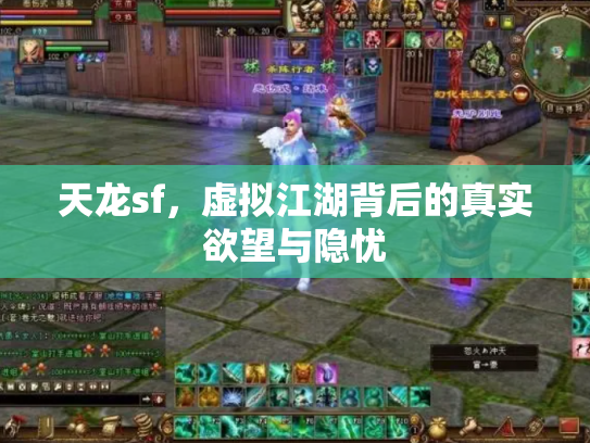 天龙sf，虚拟江湖背后的真实欲望与隐忧