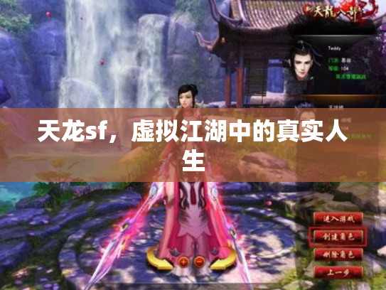 天龙sf，虚拟江湖中的真实人生