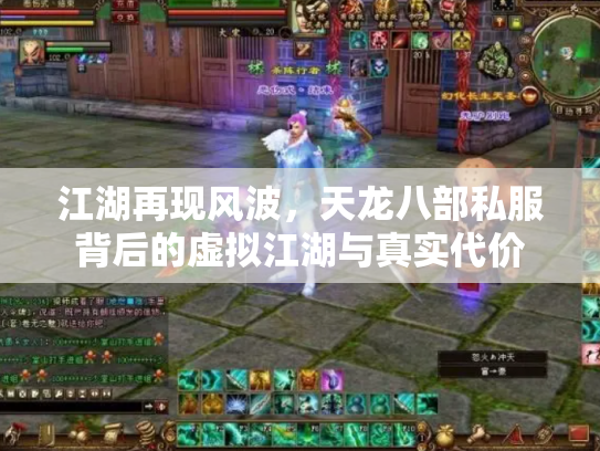 江湖再现风波，天龙八部私服背后的虚拟江湖与真实代价