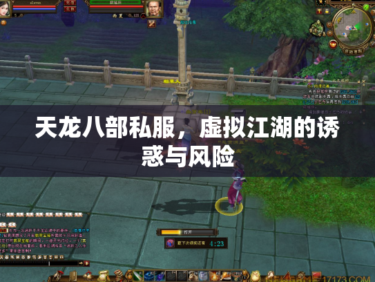 天龙八部私服，虚拟江湖的诱惑与风险