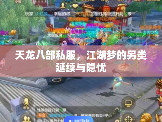 天龙八部私服，江湖梦的另类延续与隐忧