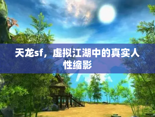 天龙sf，虚拟江湖中的真实人性缩影