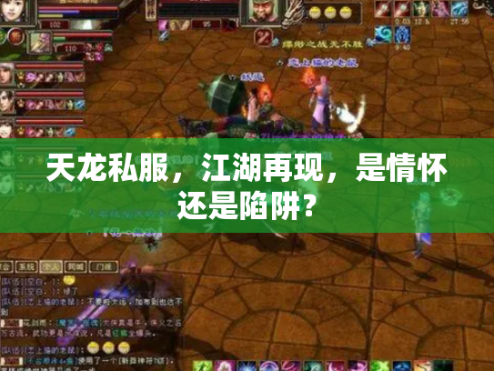 天龙私服，江湖再现，是情怀还是陷阱？