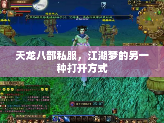 天龙八部私服，江湖梦的另一种打开方式