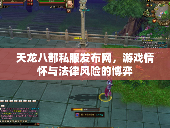 天龙八部私服发布网，游戏情怀与法律风险的博弈