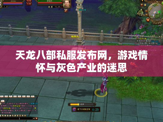 天龙八部私服发布网，游戏情怀与灰色产业的迷思