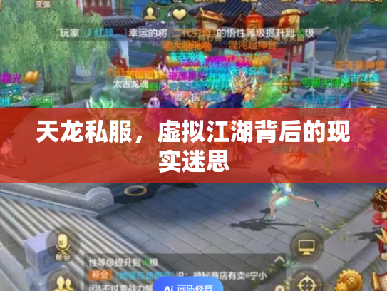 天龙私服，虚拟江湖背后的现实迷思