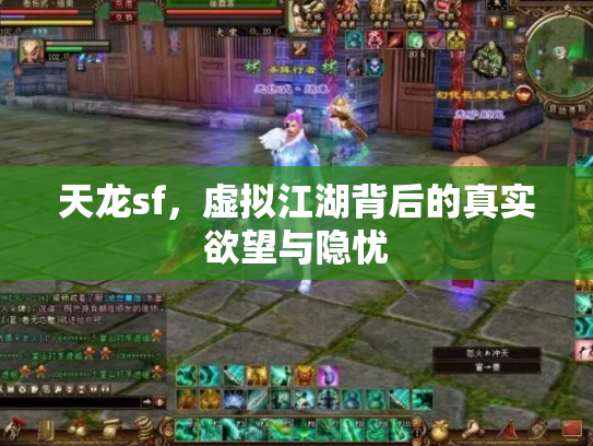 天龙sf，虚拟江湖背后的真实欲望与隐忧