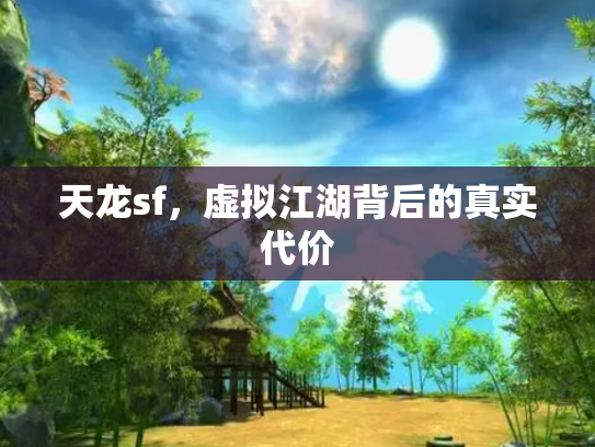 天龙sf，虚拟江湖背后的真实代价