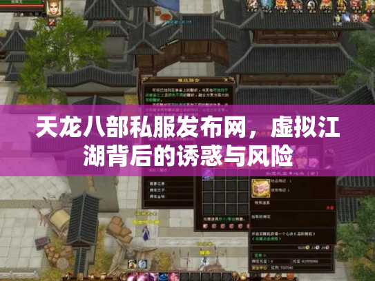 天龙八部私服发布网，虚拟江湖背后的诱惑与风险