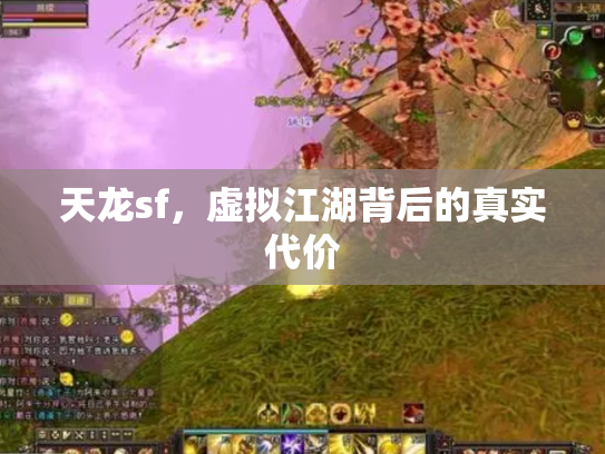 天龙sf，虚拟江湖背后的真实代价