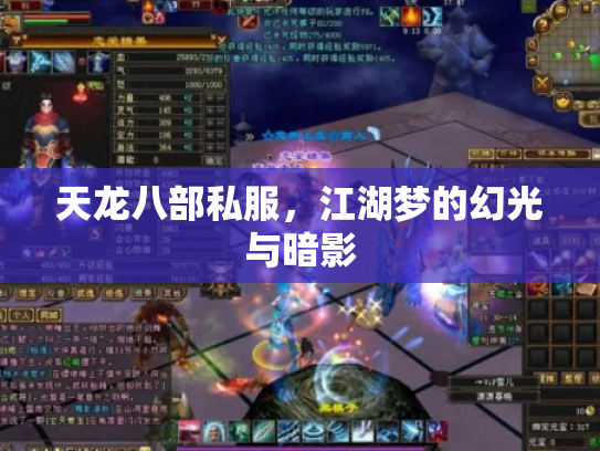天龙八部私服，江湖梦的幻光与暗影
