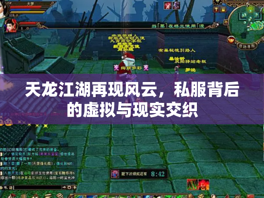 天龙江湖再现风云，私服背后的虚拟与现实交织