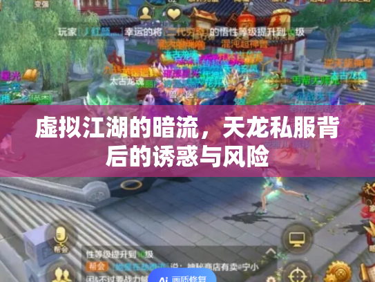 虚拟江湖的暗流，天龙私服背后的诱惑与风险