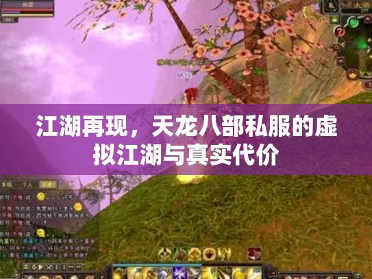 江湖再现，天龙八部私服的虚拟江湖与真实代价