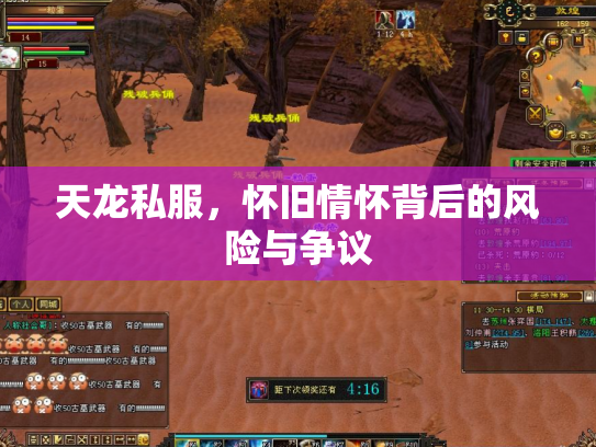 天龙私服，怀旧情怀背后的风险与争议