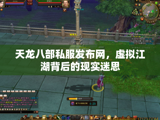 天龙八部私服发布网，虚拟江湖背后的现实迷思