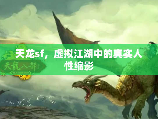 天龙sf，虚拟江湖中的真实人性缩影