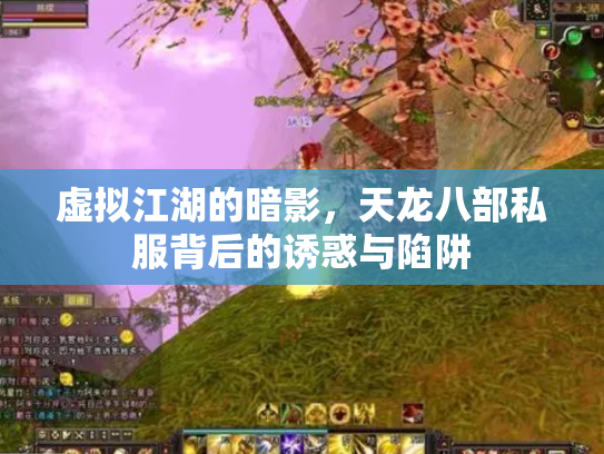 虚拟江湖的暗影，天龙八部私服背后的诱惑与陷阱