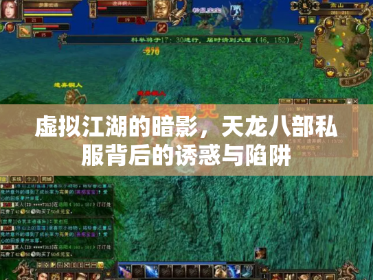 虚拟江湖的暗影，天龙八部私服背后的诱惑与陷阱