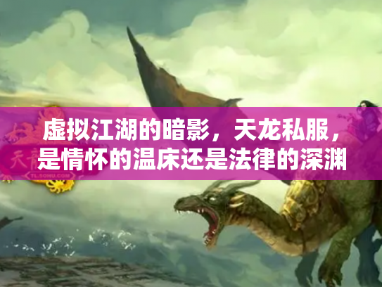 虚拟江湖的暗影，天龙私服，是情怀的温床还是法律的深渊？